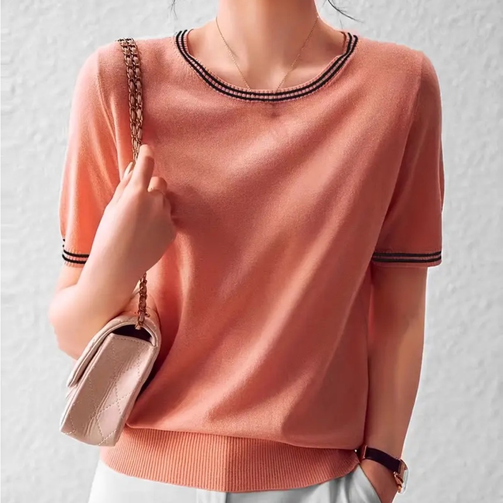 Crew Neck Top- New